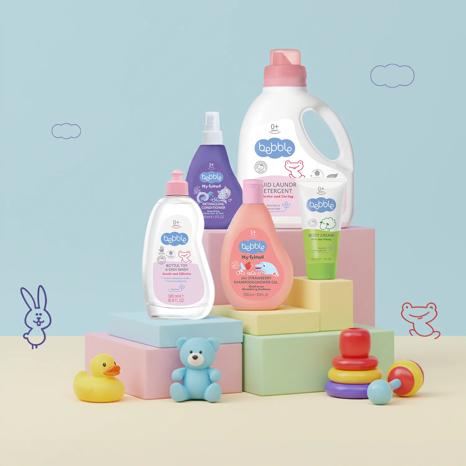 Bebble Complete Daily Routine Bundel for Your Child - Image 1